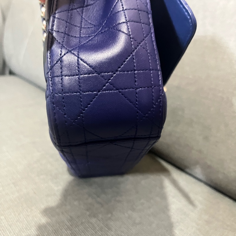 迪奧Christian Dior 肩背包Miss Dior #中號#深藍#-10