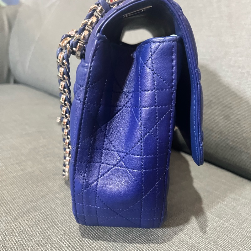 迪奧Christian Dior 肩背包Miss Dior #中號#深藍#-12