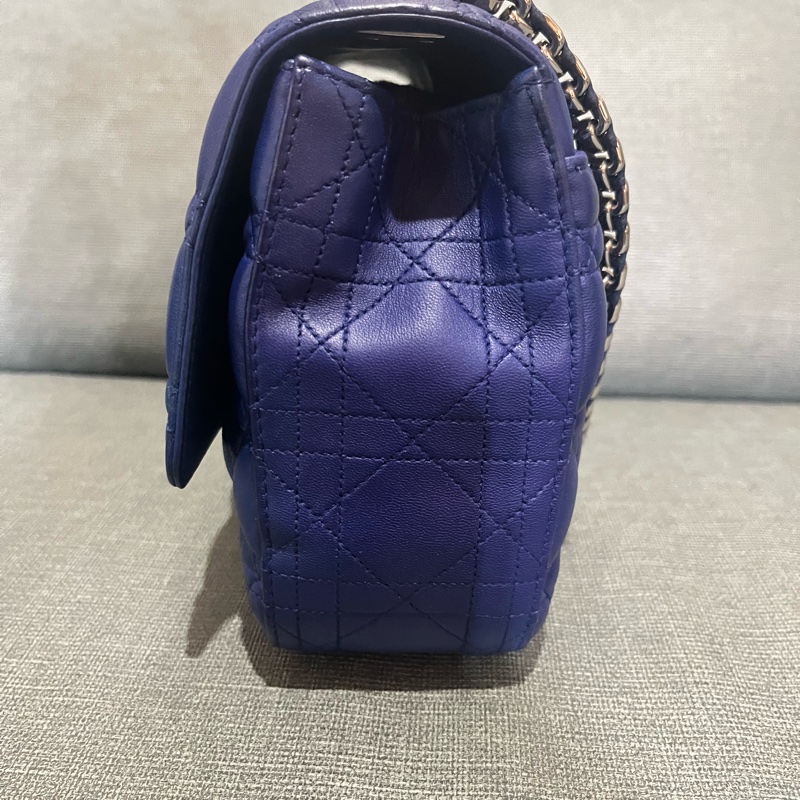 迪奧Christian Dior 肩背包Miss Dior #中號#深藍#-13