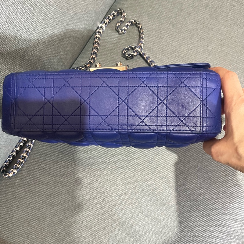 迪奧Christian Dior 肩背包Miss Dior #中號#深藍#-14