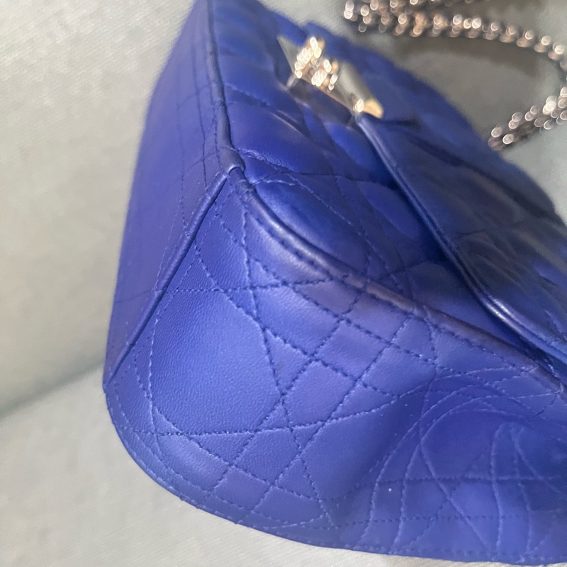 迪奧Christian Dior 肩背包Miss Dior #中號#深藍#-18