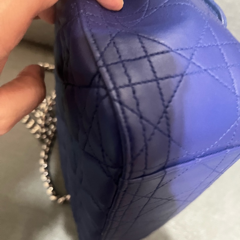 迪奧Christian Dior 肩背包Miss Dior #中號#深藍#-21