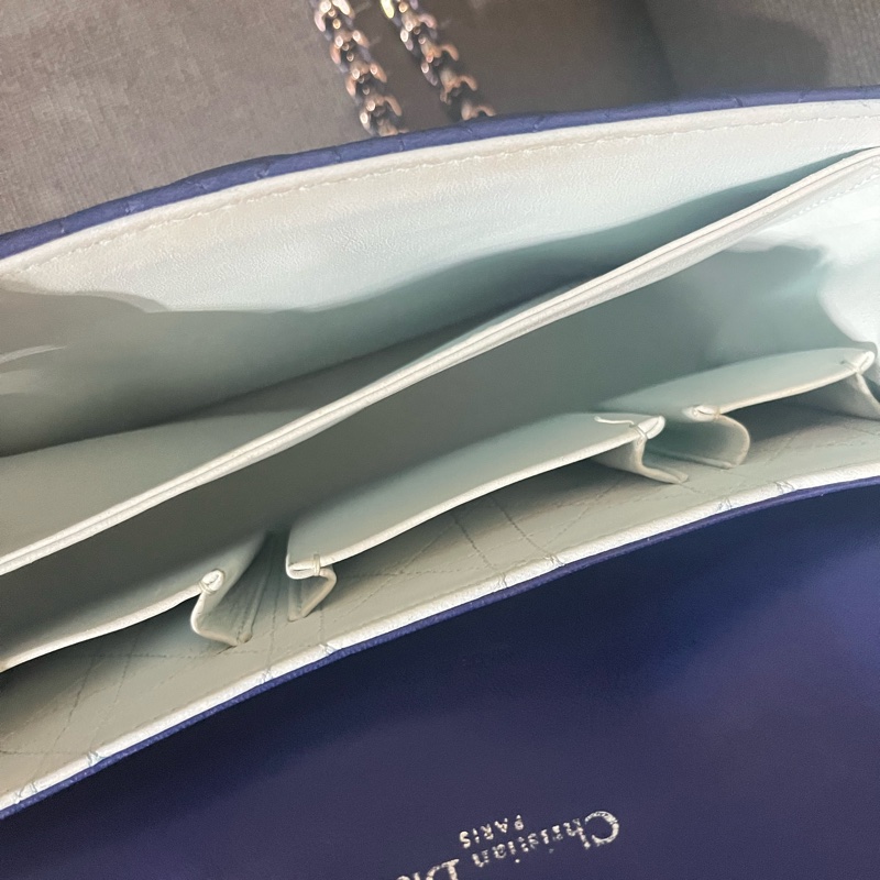 迪奧Christian Dior 肩背包Miss Dior #中號#深藍#-24