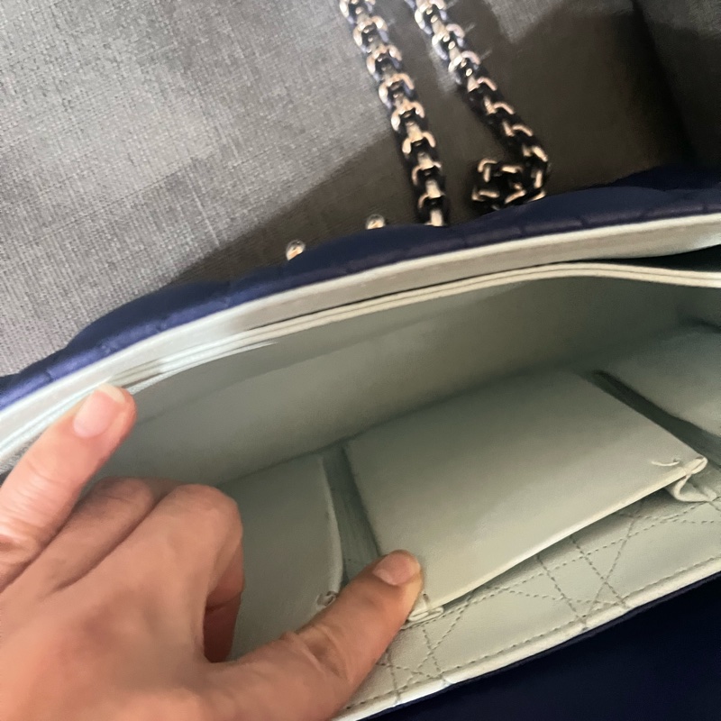 迪奧Christian Dior 肩背包Miss Dior #中號#深藍#-27