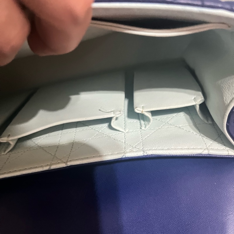 迪奧Christian Dior 肩背包Miss Dior #中號#深藍#-29