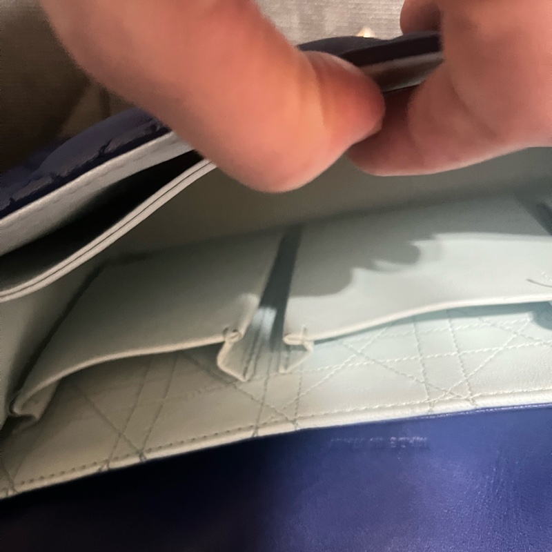 迪奧Christian Dior 肩背包Miss Dior #中號#深藍#-30