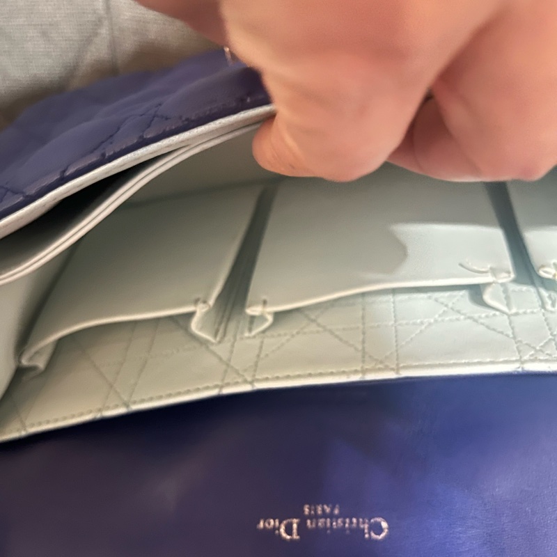 迪奧Christian Dior 肩背包Miss Dior #中號#深藍#-31