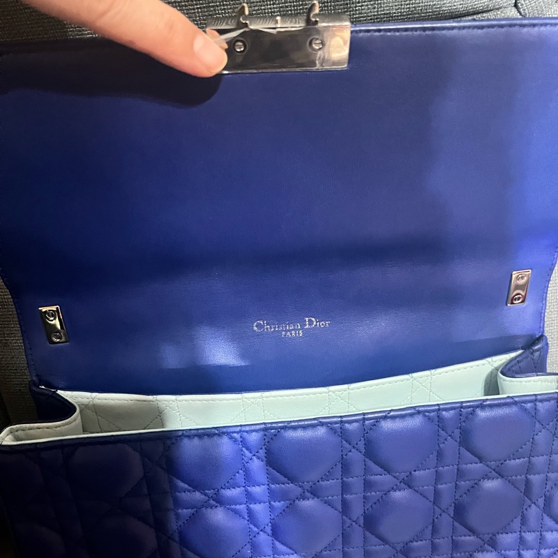 迪奧Christian Dior 肩背包Miss Dior #中號#深藍#-34