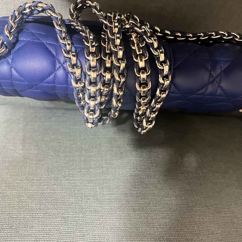 迪奧Christian Dior 肩背包Miss Dior #中號#深藍#-35