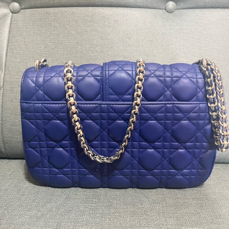 迪奧Christian Dior 肩背包Miss Dior #中號#深藍#-37