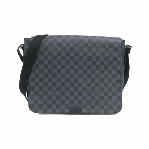 路易威登 Damier Graphite District GM N41271 肩包