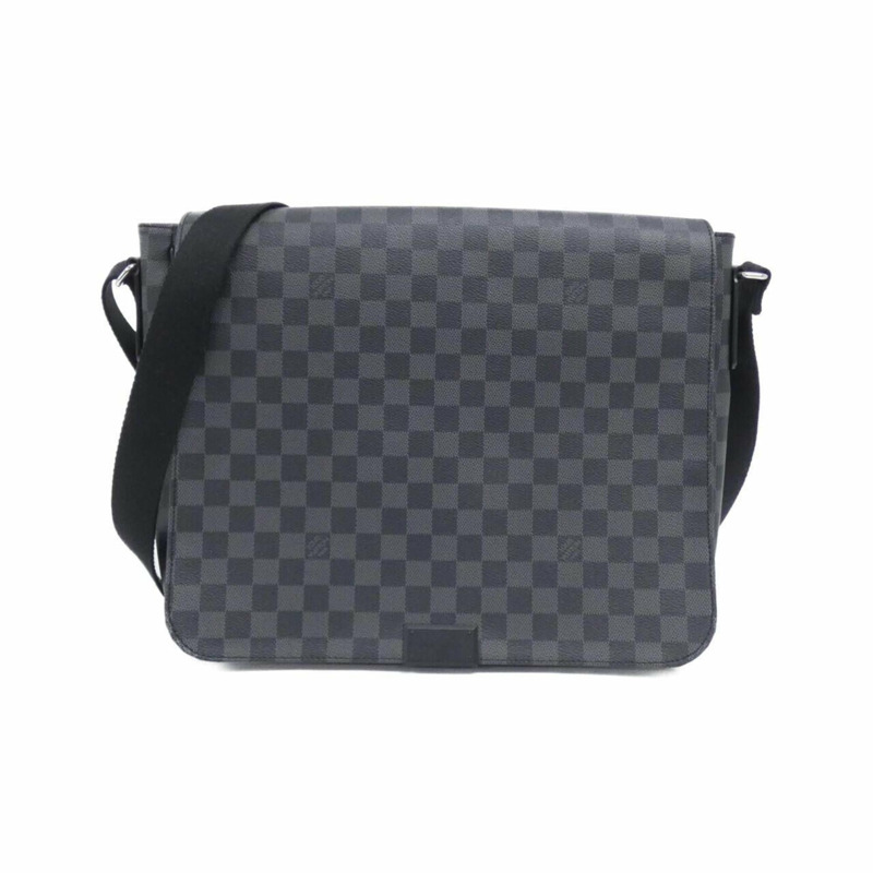 路易威登 Damier Graphite District GM N41271 肩包-0