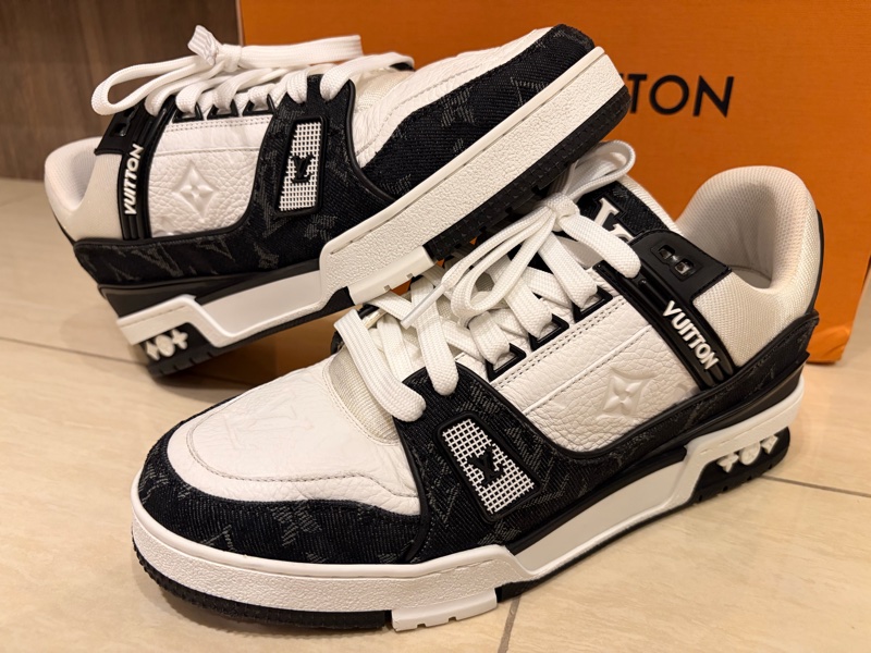 路易威登Louis Vuitton Traine 黑白牛仔/黑熊貓-3