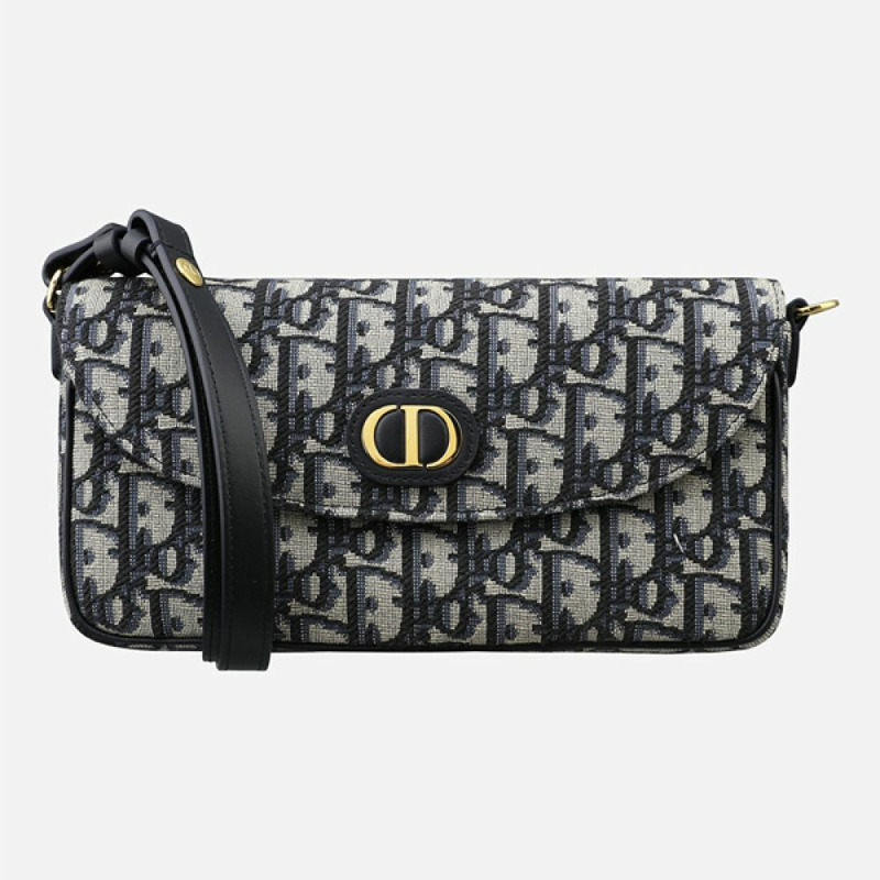 DIOR Mountain Chain 收納袋 藍色 5F 928-0