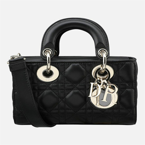 DIOR Lady Dior 迷你 Joy 手袋 黑色 M0636ONGE 900