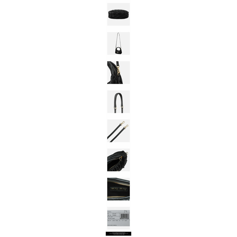 MIU MIU 6S Wander Matelassé Napa Hobo Bag 黑色 5BC125 AN88 F0002-2