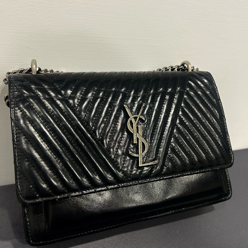 Saint Laurent(YSL)Kate 系列鍊帶肩背包-6