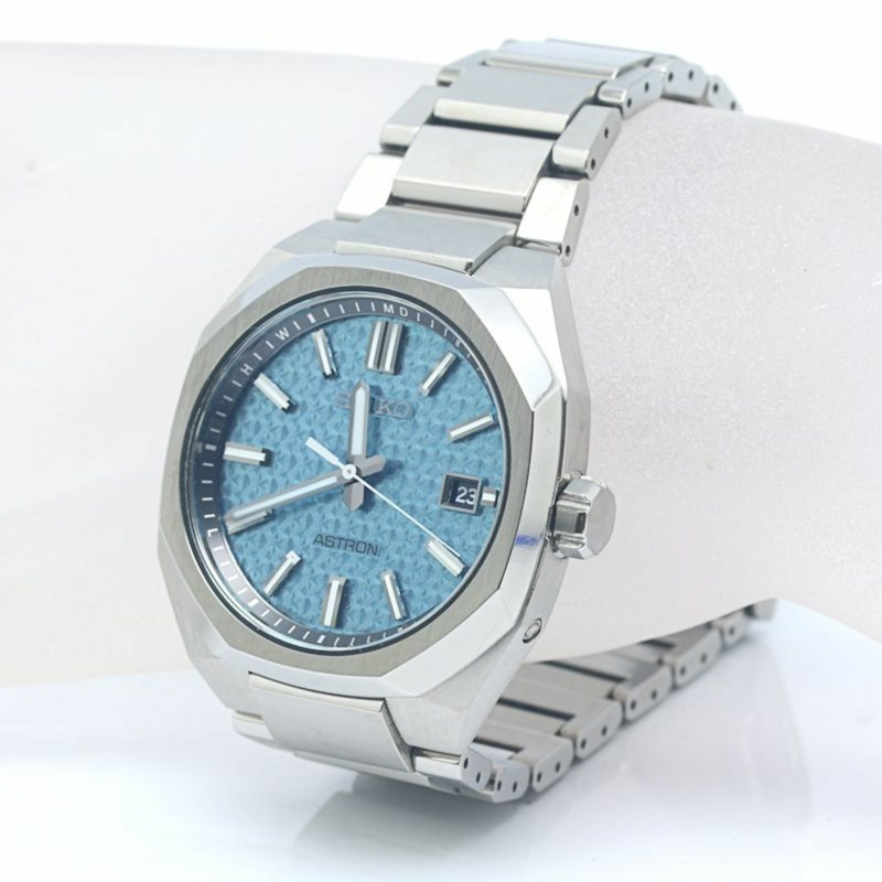 精工 Astron Nexter SBXY103 7B72-0AL0 電波太陽能腕錶，限量版 600 枚，男士鈦金屬款 40230-1