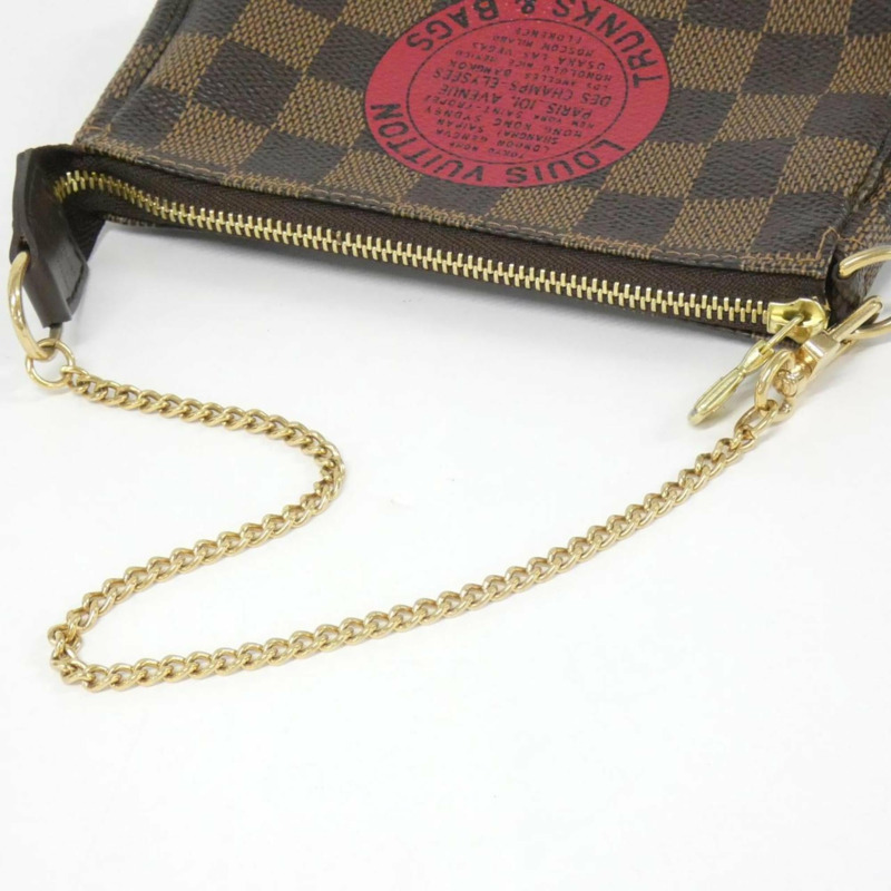 Louis Vuitton Damier (T&B) 迷你手拿包配件 N58011 配件袋-5