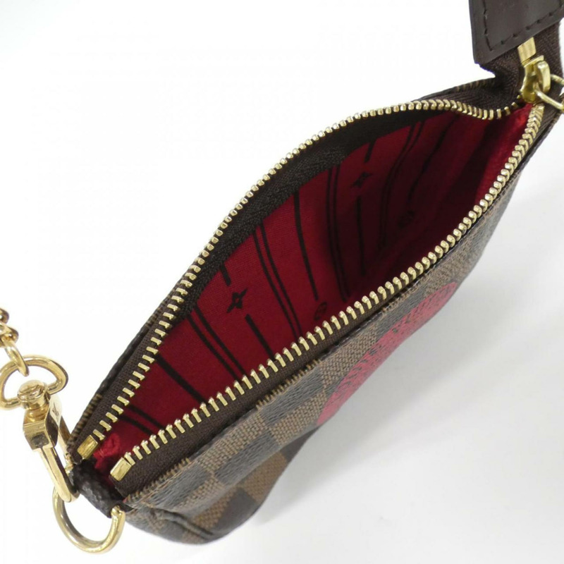 Louis Vuitton Damier (T&B) 迷你手拿包配件 N58011 配件袋-6