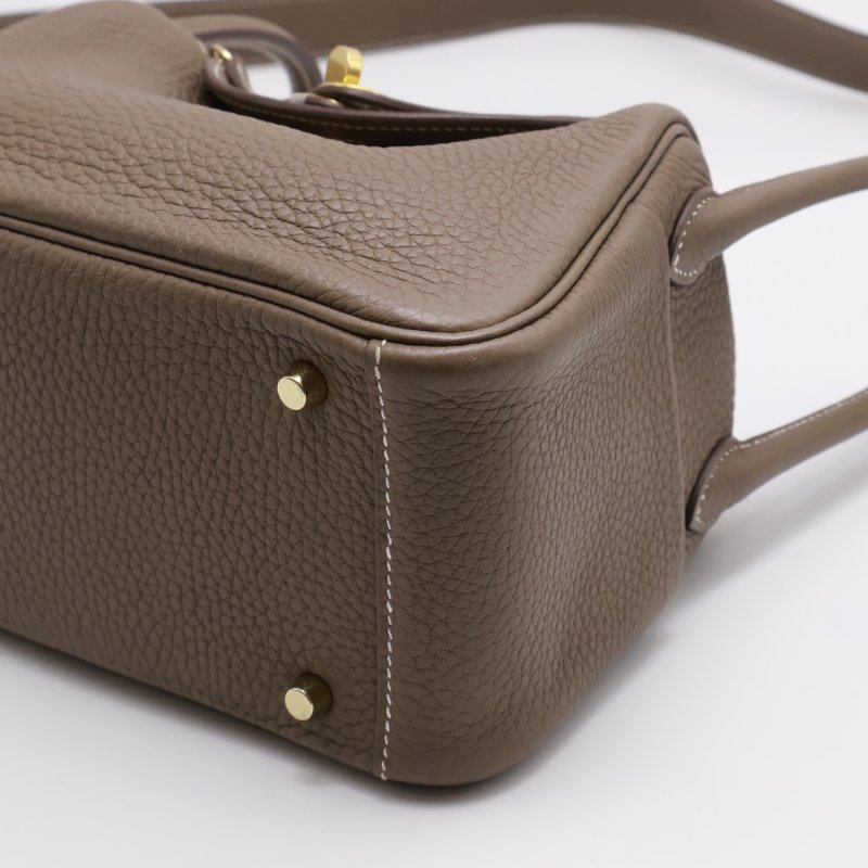HERMES Mini lindy - 灰金 Y-3