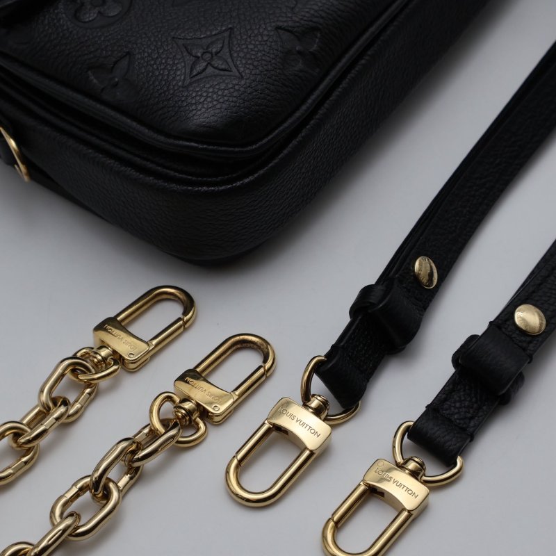 LOUIS VUITTON Pochette metis east west郵差包 - 黑-10