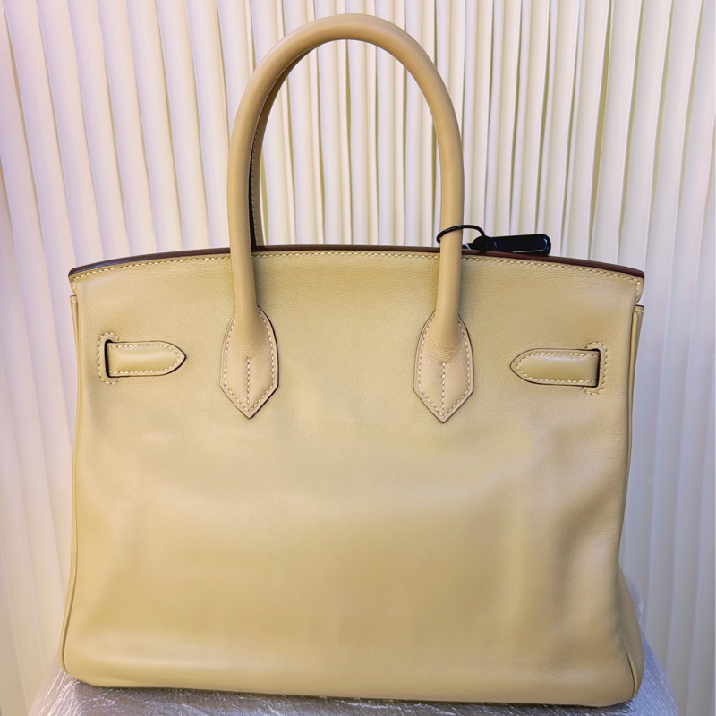 [Pre-owned] Hermes Vintage Birkin 30Milk Tea-9
