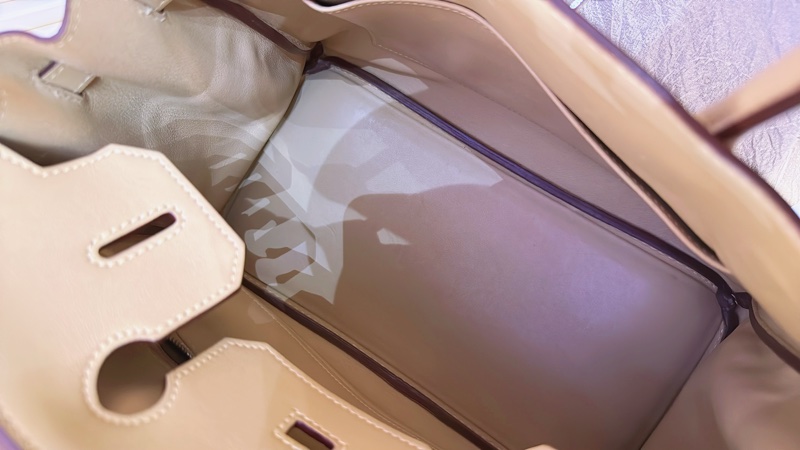 [Pre-owned] Hermes Vintage Birkin 30Milk Tea-18