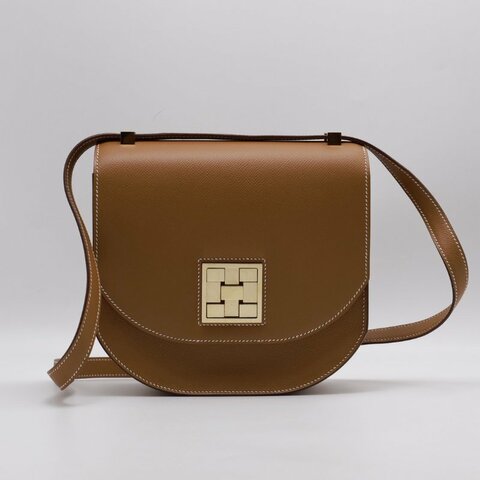 HERMES Mosaique au 24 馬賽克包 - 21金棕金 D