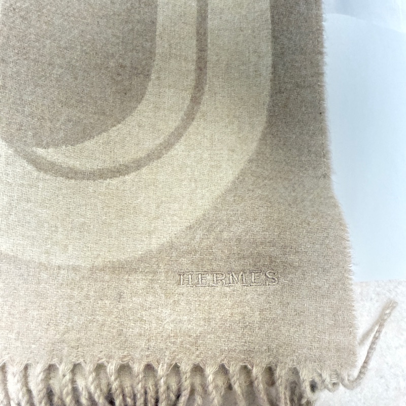 全新Hermes愛馬仕100% Cashmere羊絨圍巾🐎-4