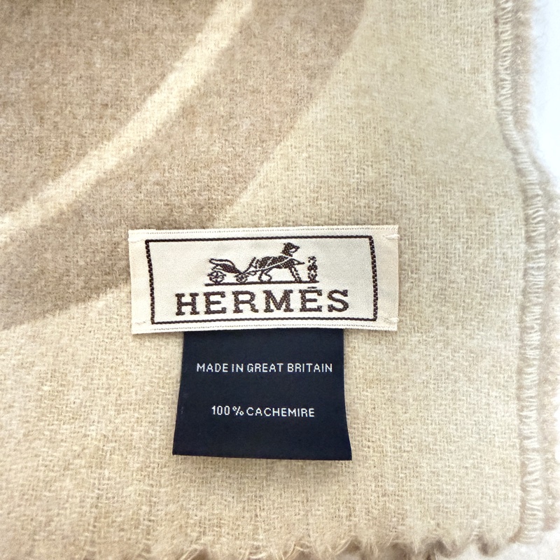 全新Hermes愛馬仕100% Cashmere羊絨圍巾🐎-5