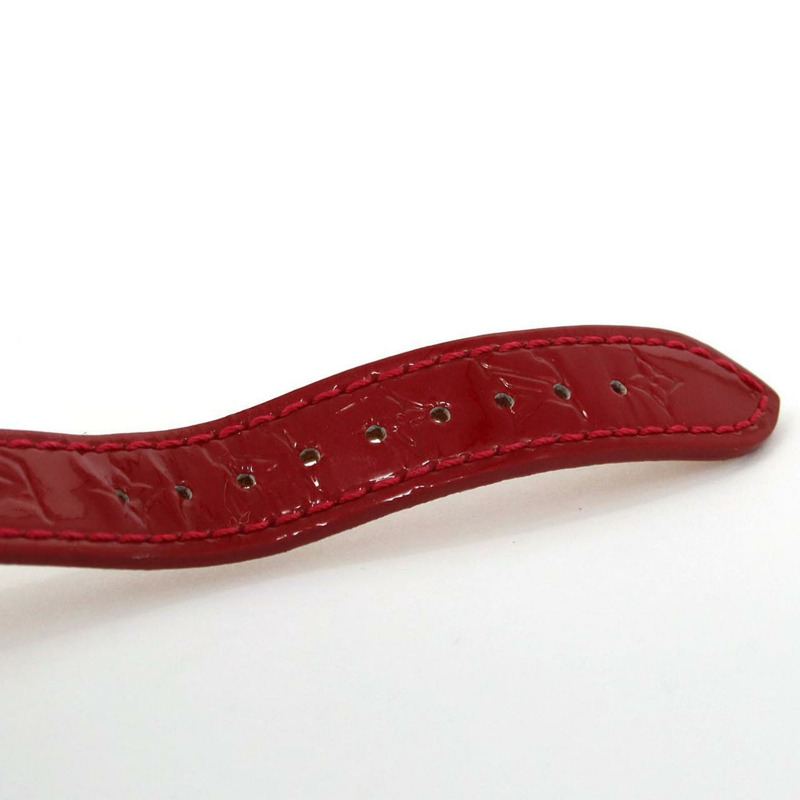 路易威登 Tambour Heart Lug 1P Q121Z 不銹鋼石英錶-4