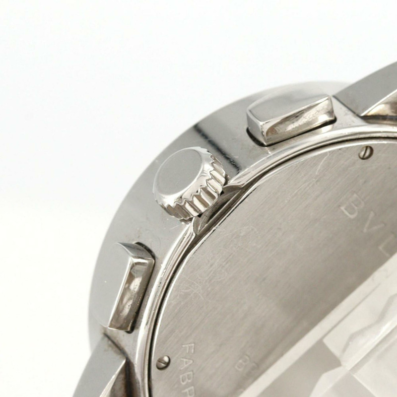 寶格麗計時碼錶 BB42SLCH BB42C35LDCH 不鏽鋼自動腕錶-2