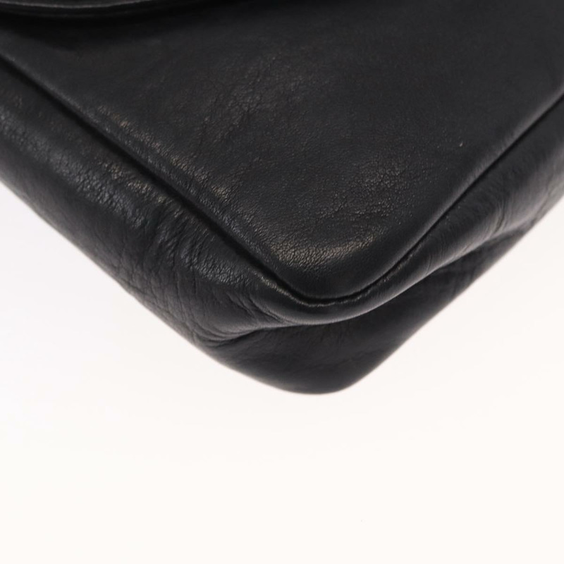 【日本直送】香奈兒腰包 羊皮 黑色 金色 CC 標誌 正品 BA9020-8