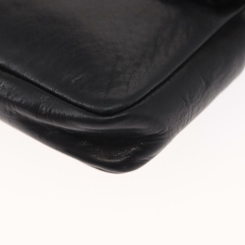 【日本直送】香奈兒腰包 羊皮 黑色 金色 CC 標誌 正品 BA9020-15