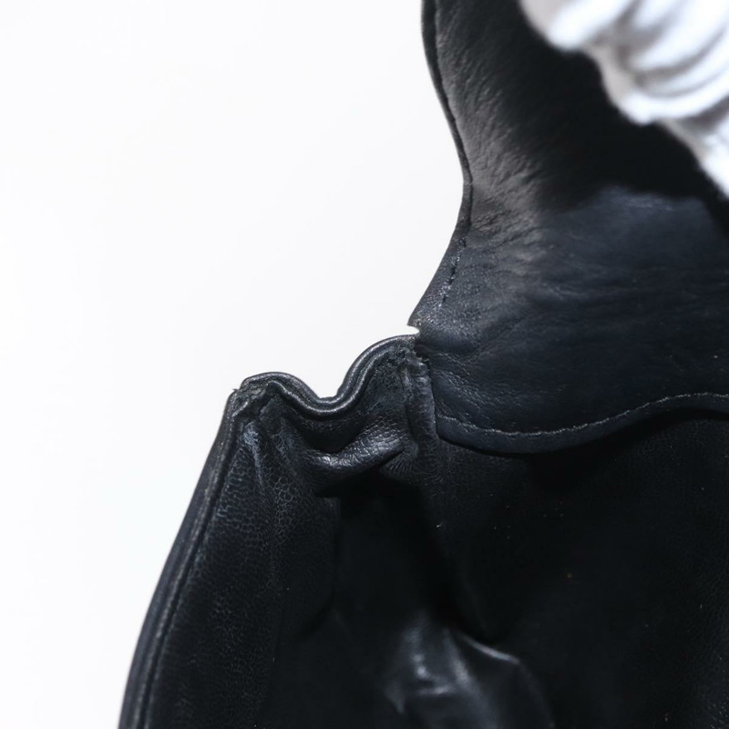 【日本直送】香奈兒腰包 羊皮 黑色 金色 CC 標誌 正品 BA9020-17