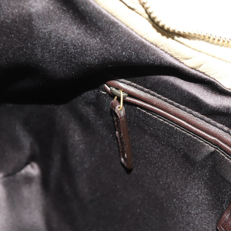 【日本直送】SAINT LAURENT 背包背包 米色 金色 153939 正品 159019V-21