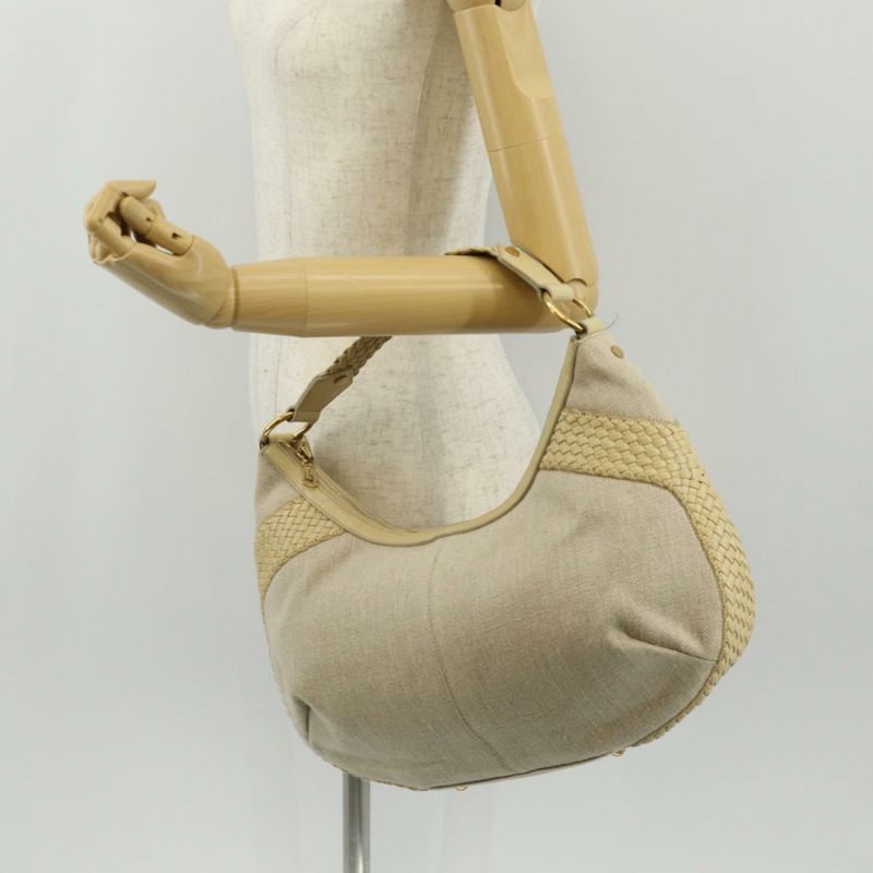 【日本直送】SAINT LAURENT 背包背包 米色 金色 153939 正品 159019V-23