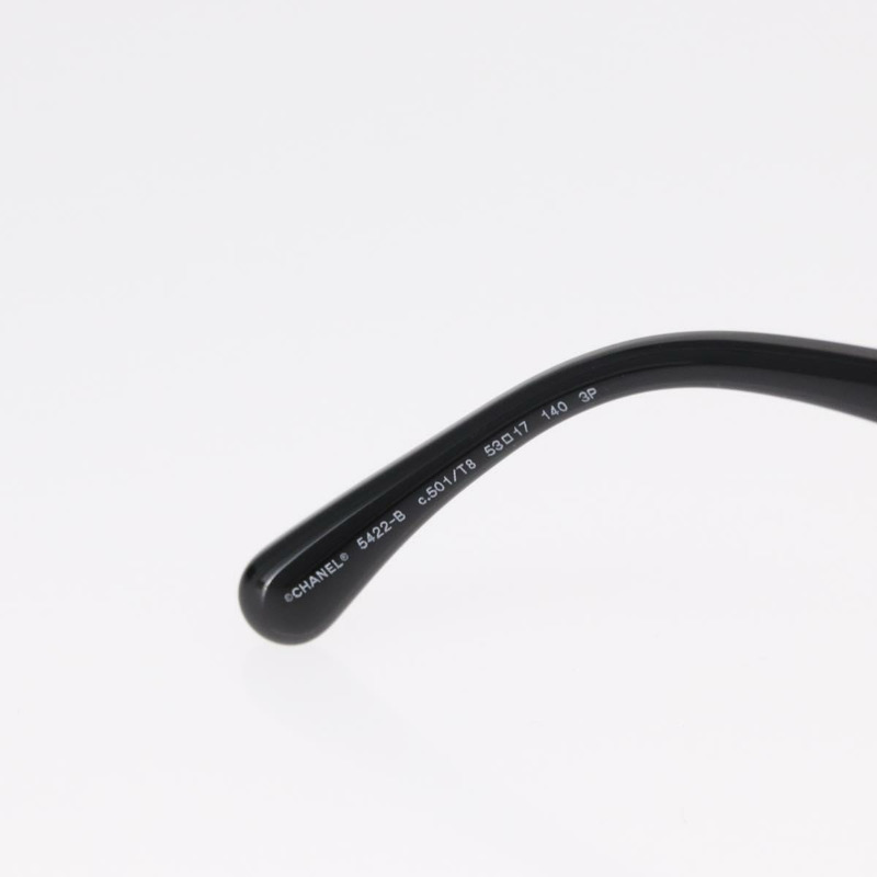 【日本直送】香奈兒黑色塑膠太陽眼鏡，CC標誌，正品編號159263V-10