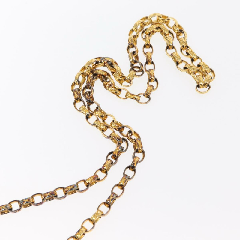 【日本直送】香奈兒 (CHANEL) 絎縫鏈條山茶花單背包 絲絨 黑色 金色 CC 標誌 Auth 158865V-13