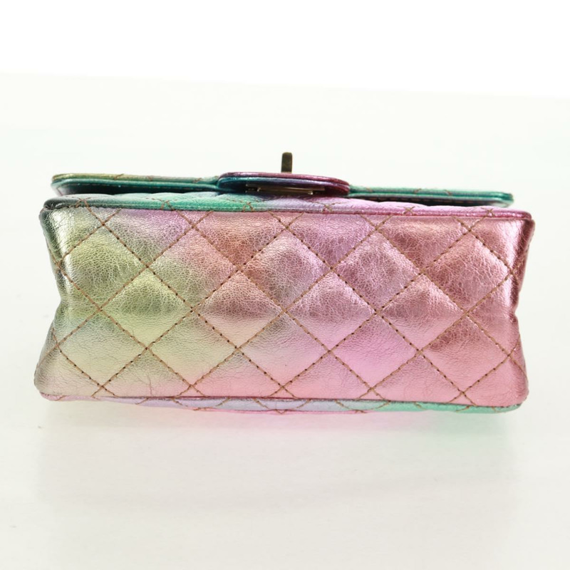 【日本直送】香奈兒 2.55 Matelasse 20 鏈條包 皮革 多色 金色 CC 標誌 正品 160885SAM-4