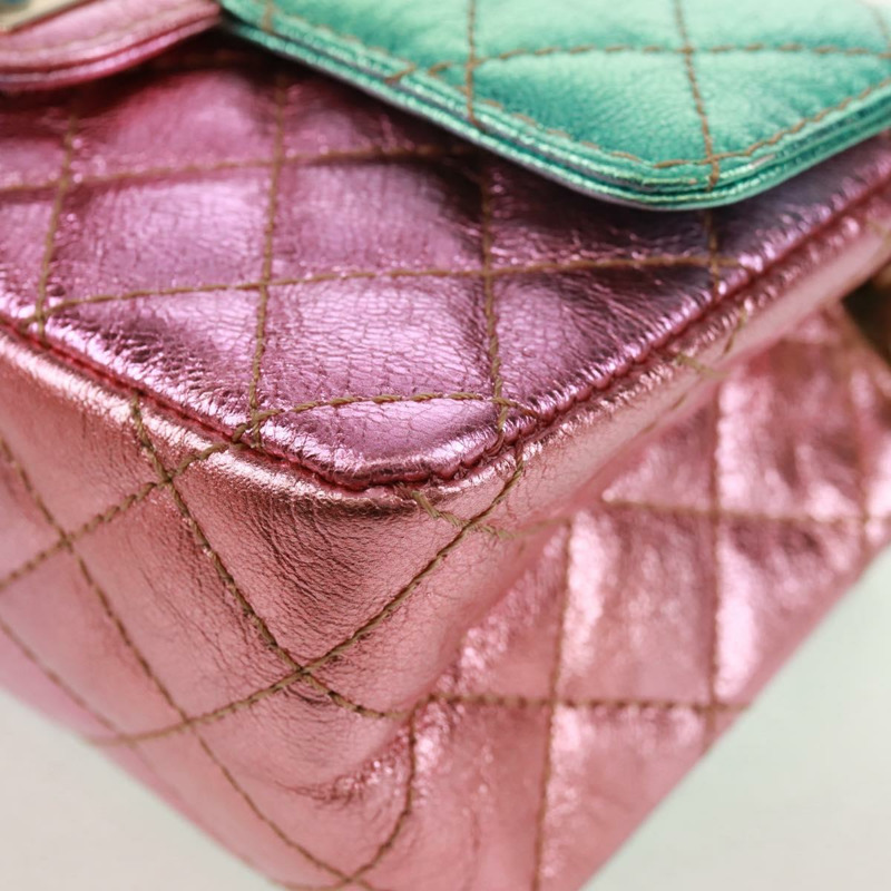 【日本直送】香奈兒 2.55 Matelasse 20 鏈條包 皮革 多色 金色 CC 標誌 正品 160885SAM-15