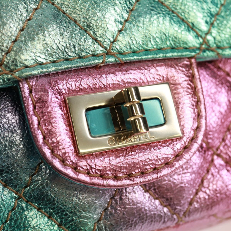 【日本直送】香奈兒 2.55 Matelasse 20 鏈條包 皮革 多色 金色 CC 標誌 正品 160885SAM-18