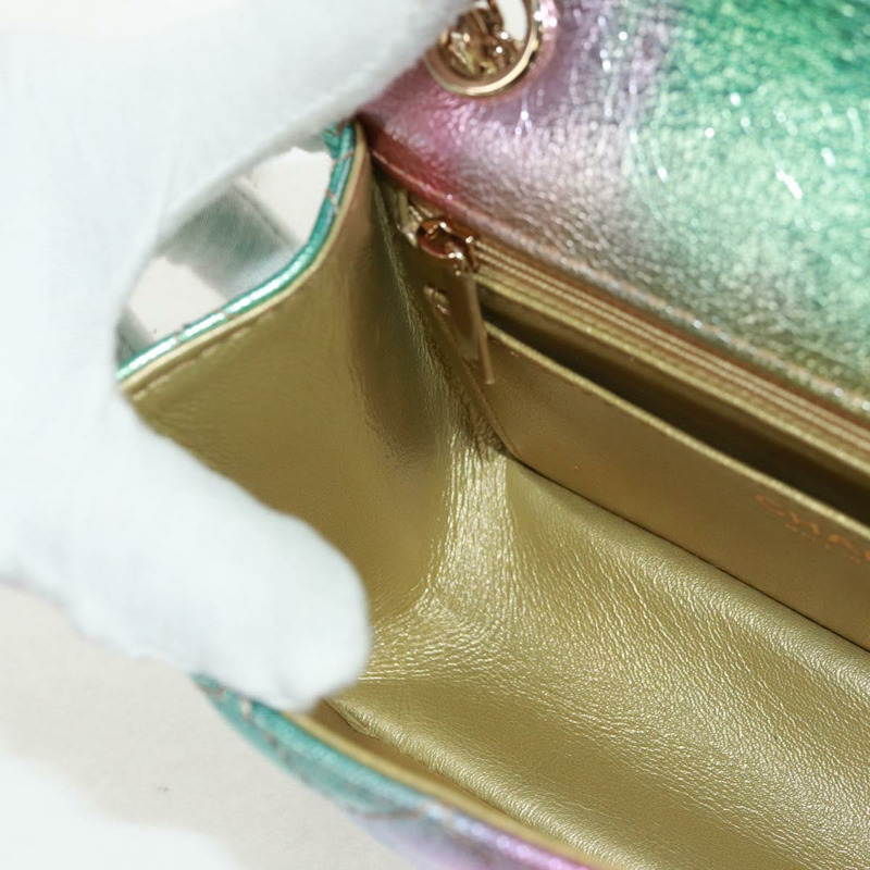 【日本直送】香奈兒 2.55 Matelasse 20 鏈條包 皮革 多色 金色 CC 標誌 正品 160885SAM-23