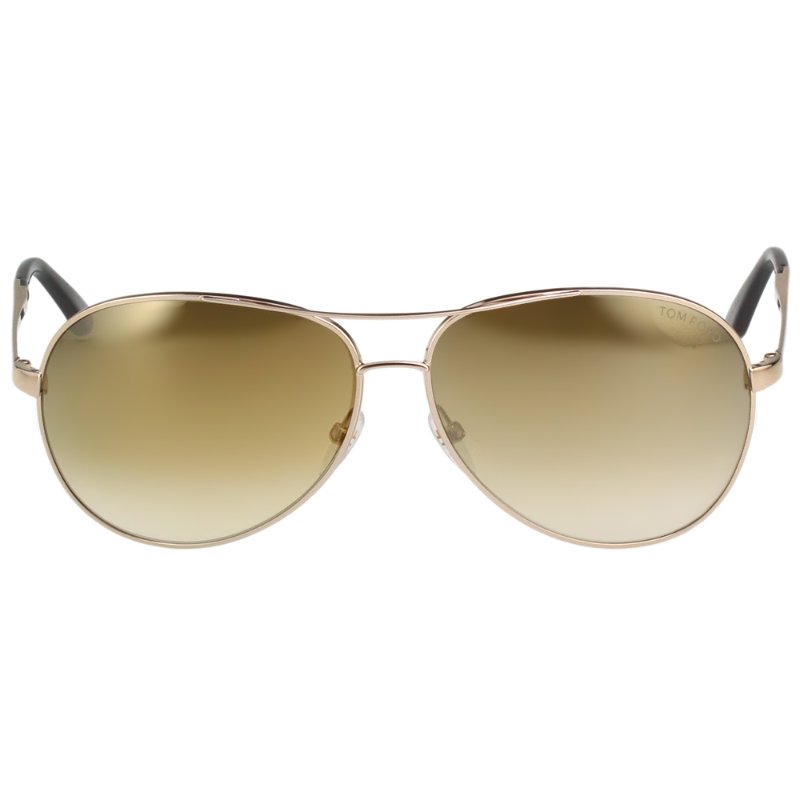 TOM FORD 水銀面 太陽眼鏡(金色)-2