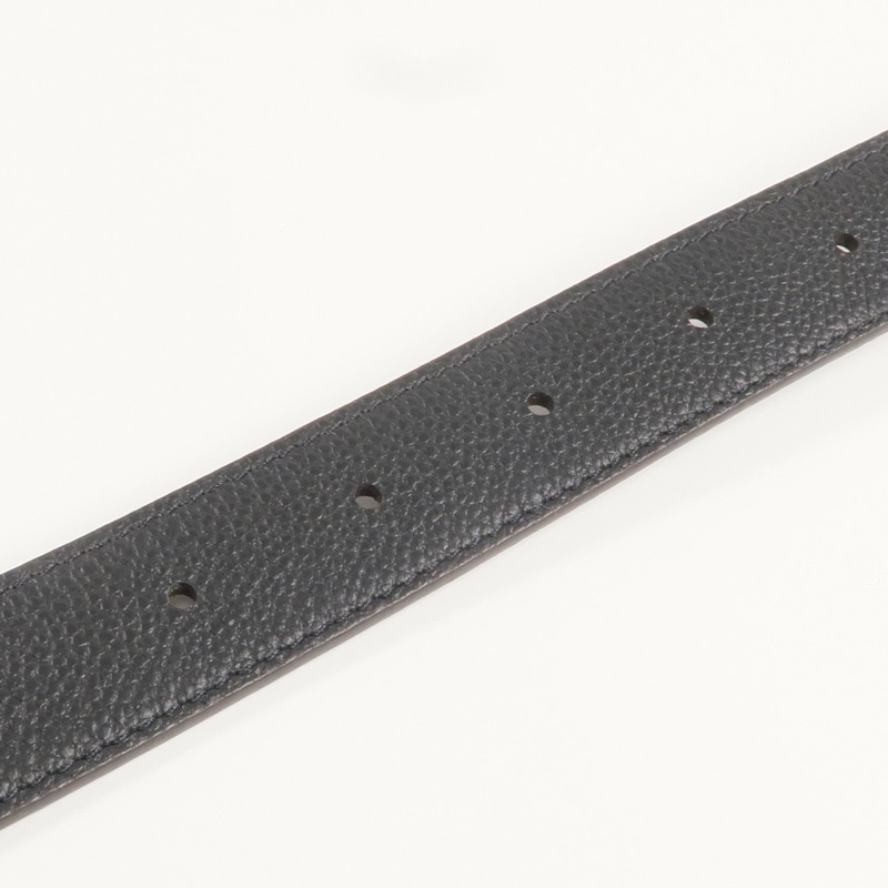 LOUIS VUITTON Monogram Circle Gold Reversible Belt金扣皮帶-7