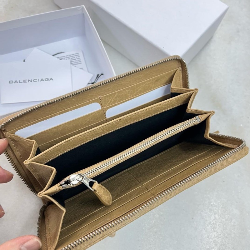 Burberry check continental long wallet-2