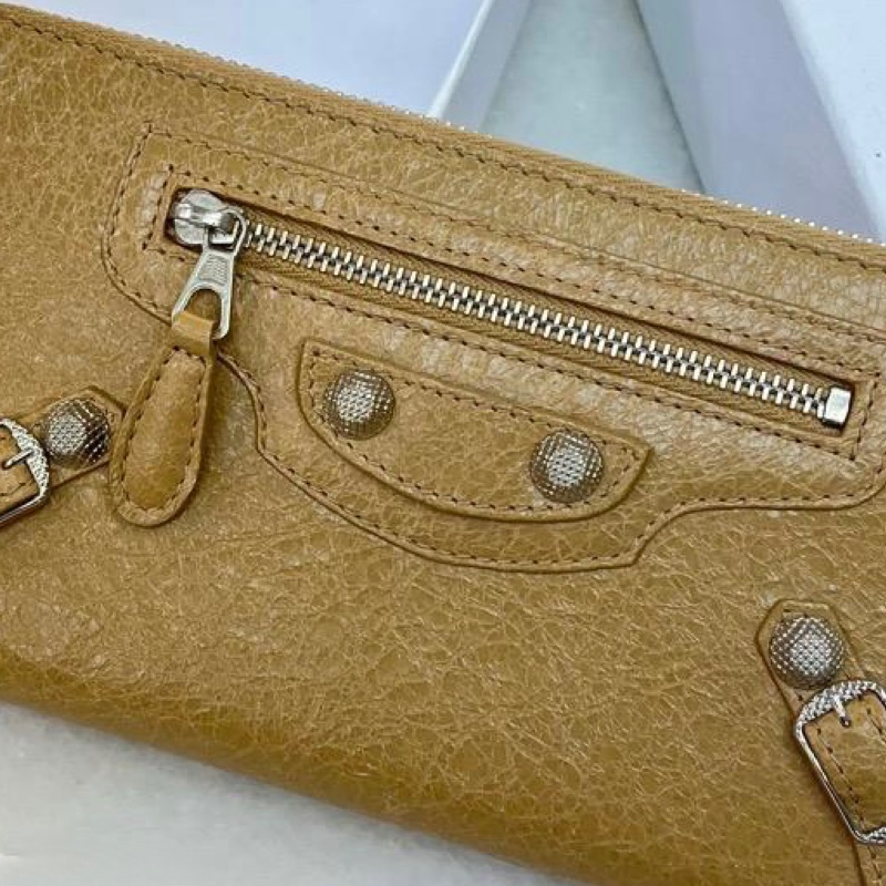 Burberry check continental long wallet-3