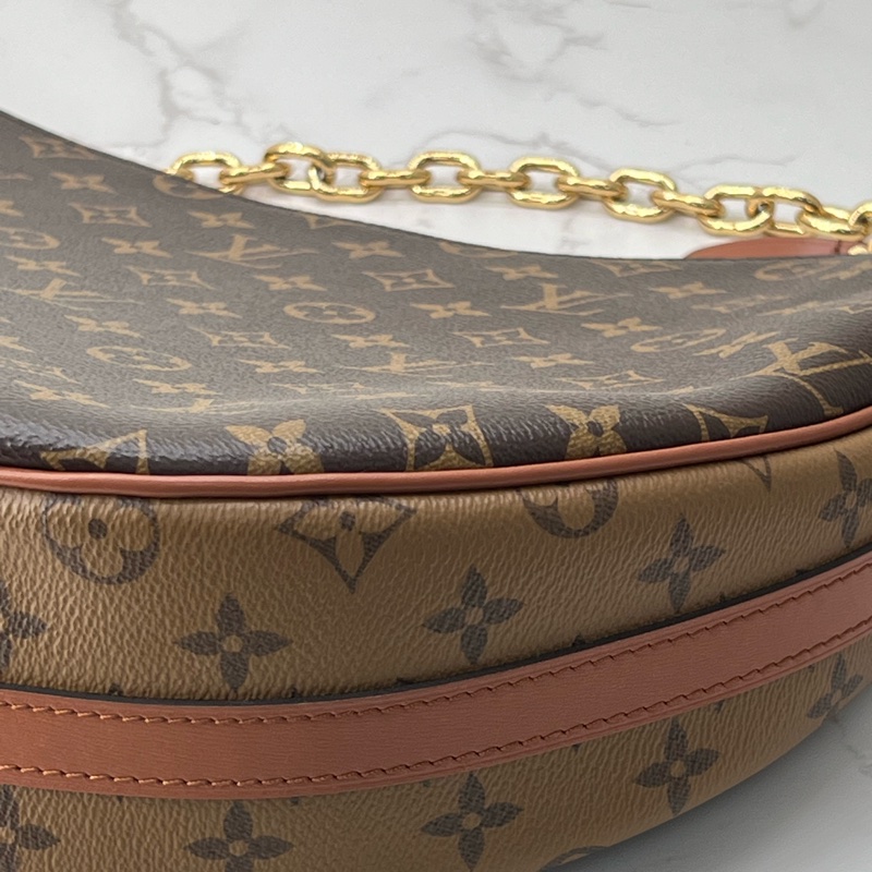 💗香緹國際精品💗 748 LV 月亮包 #M46311 Loop hobo 大號-7