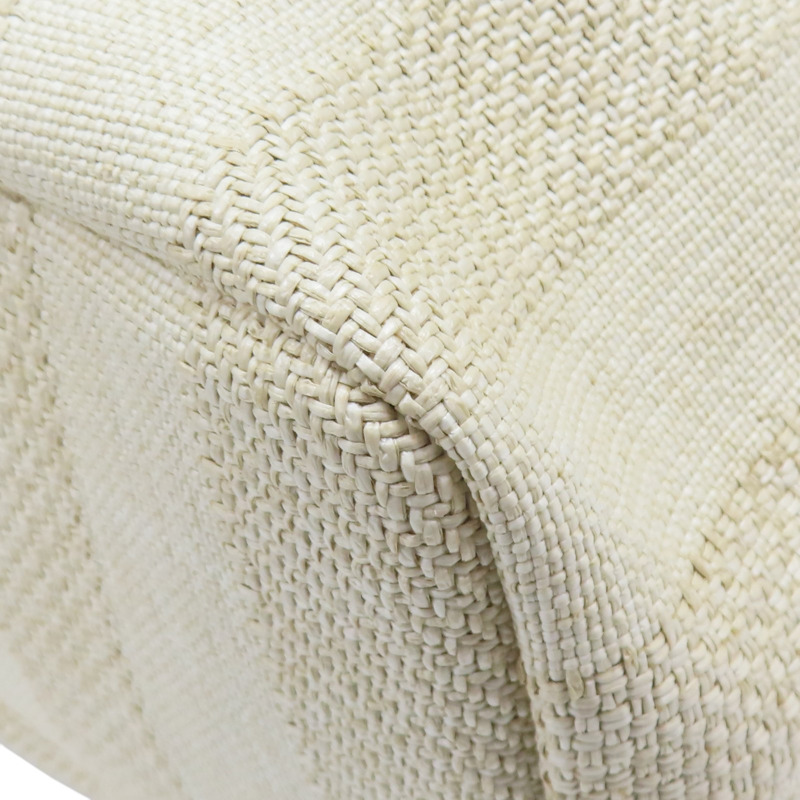 米色 帆布 Deauville 抽繩 後背包【CHANEL 香奈兒】 A93787-11